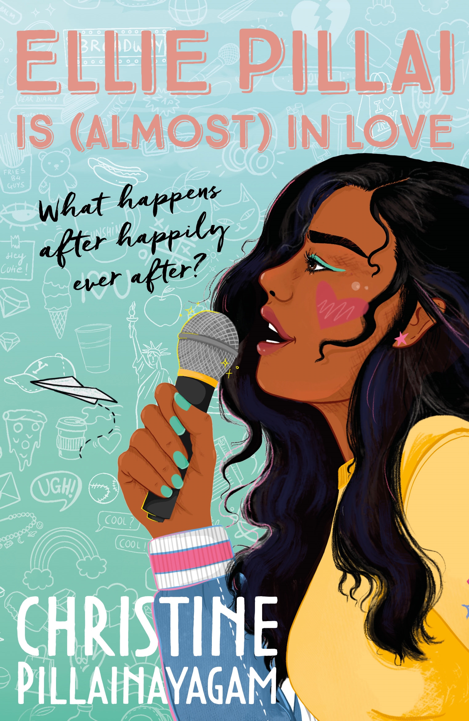 Cover of Ellie Pillai is (Almost) in Love by Christine Pillainayagam